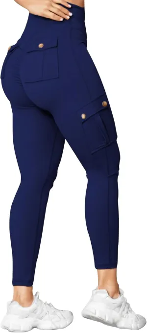 Tummy Leggings Sport Elastic Fitness Women Running Waist Yoga Pants Workout Pants Knee High Leggings for Women Yoga