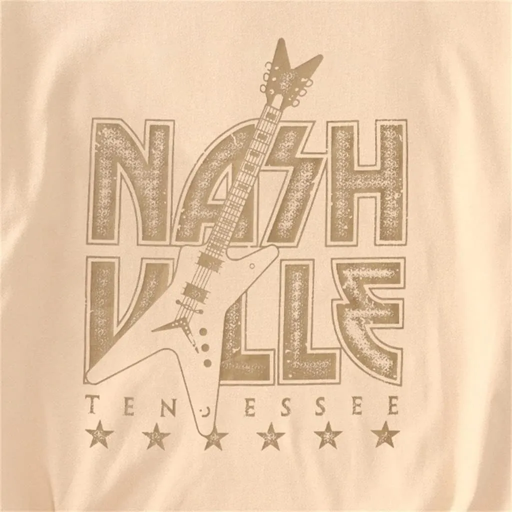 Women Country Music Oversized Shirts Nashville Concert Outfit Bass Graphic Tees Rocker Tops Short Sleeve T-Shirt