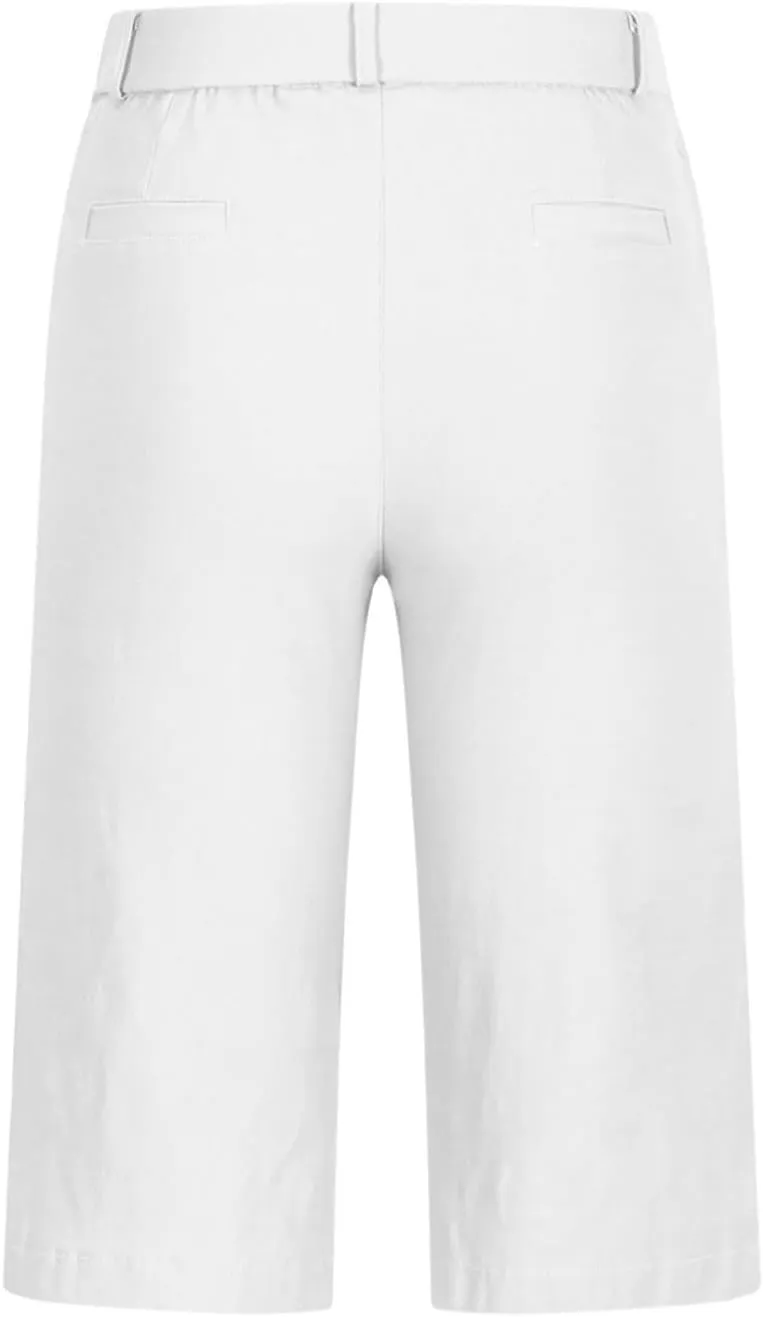 Women's Bermuda Shorts, Summer Straight Leg Chino Dressy Bike Shorts High Waisted Office Casual Party Sweat Shorts