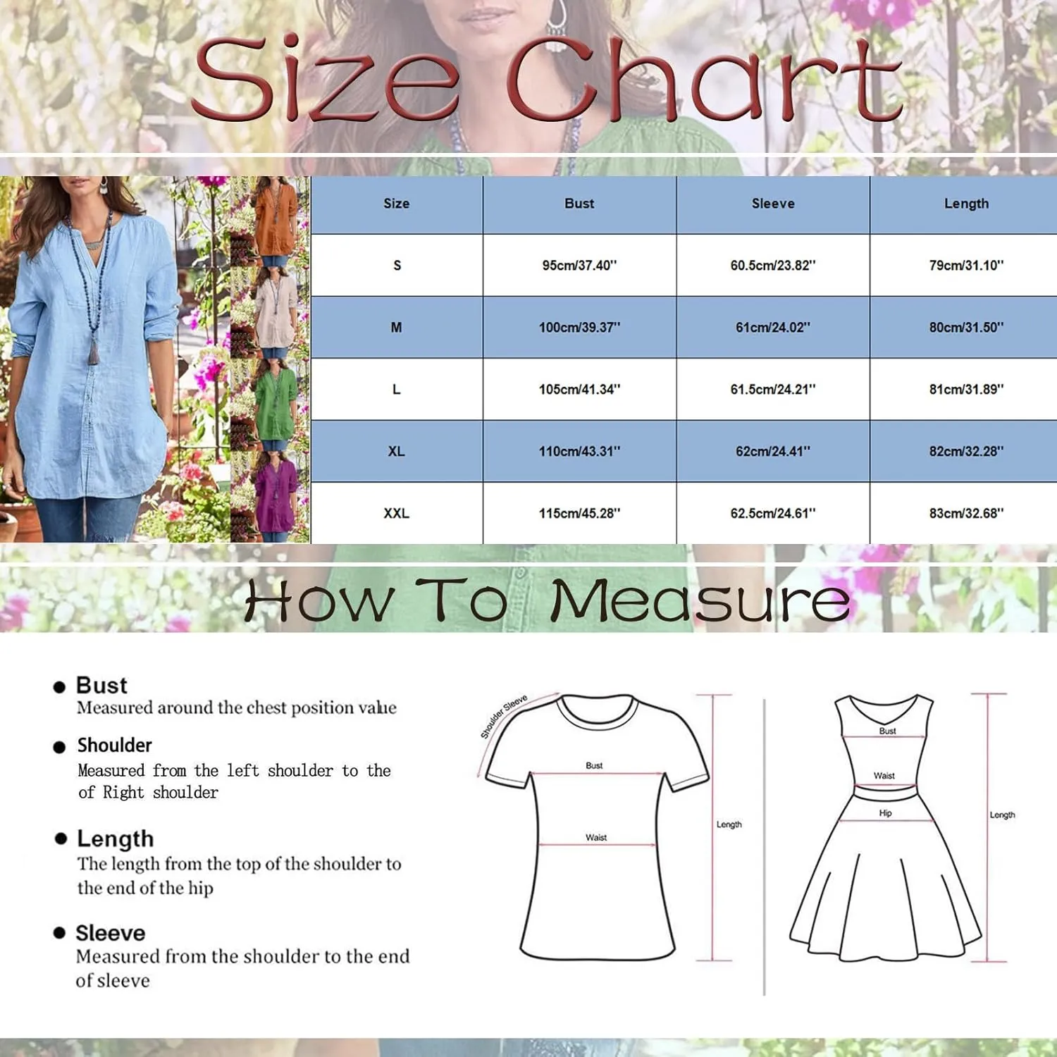 Women's Solid Color Linen Longline Shirt Cardigan Womens Raglan Shirts 3/4 Sleeve