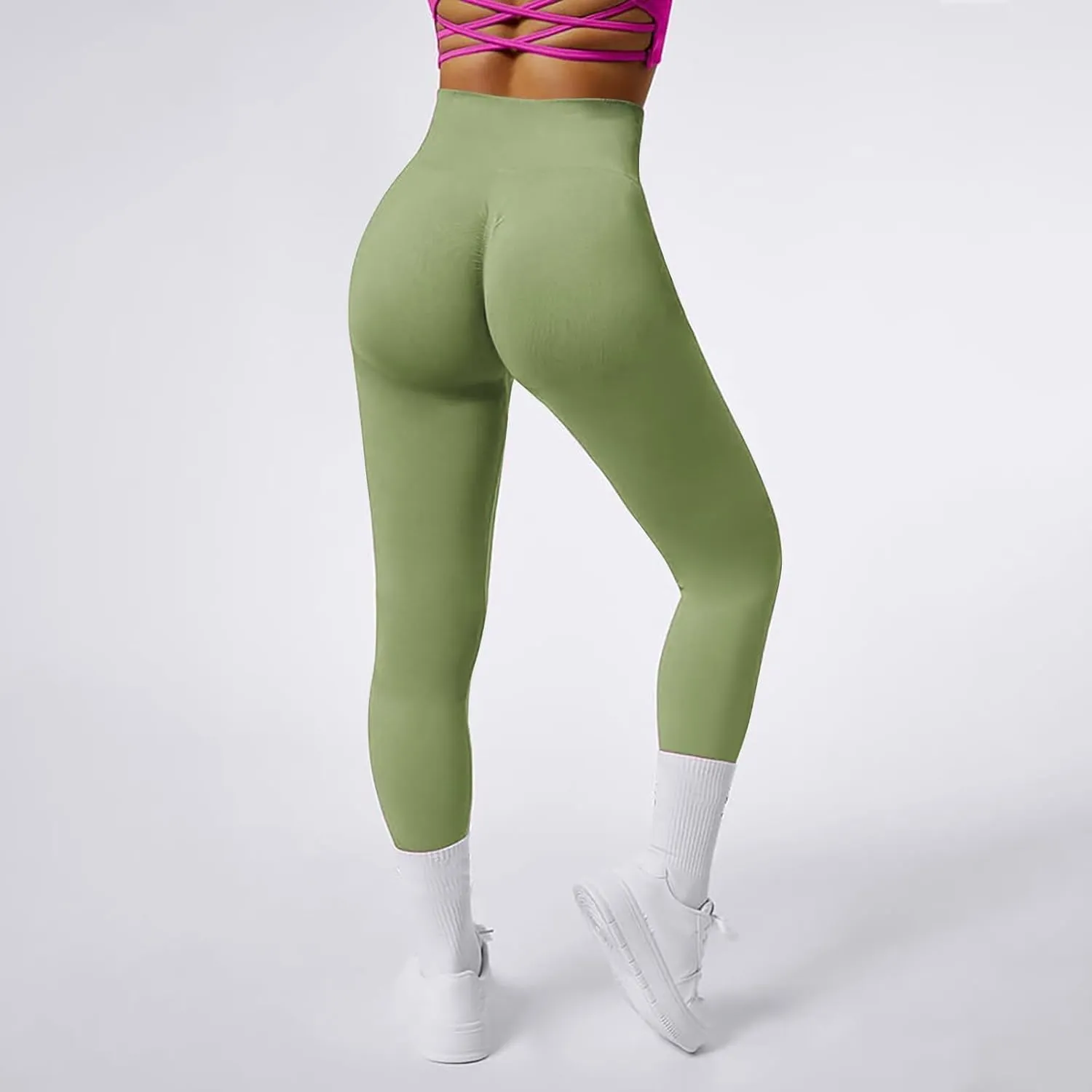 Workout Clothes for Women Yoga Clothing Fitness Suit Sports Yoga Pants Workout Black Leggings High Waisted Leggings