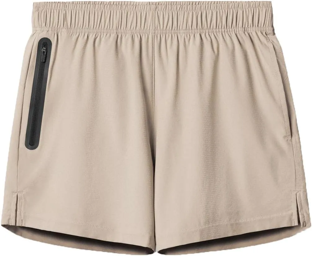 Zeiyignr Men's Running Shorts with Zipper Pocket Lightweight Quick Dry Gym Workout Athletic Shorts Mens Jogger Sports Shorts
